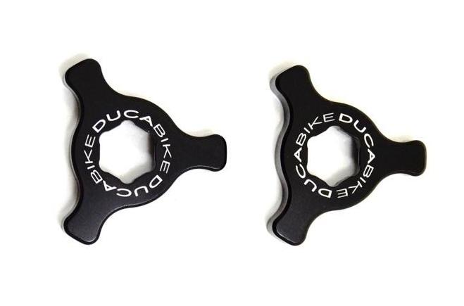 RF1901 - DUCABIKE Ducati Monster / Multistrada Fork Spring Preload Adjusters (19 mm) – Accessories in the Motodeal Motorcycle Aftermarket Accessories and Parts Online Shop