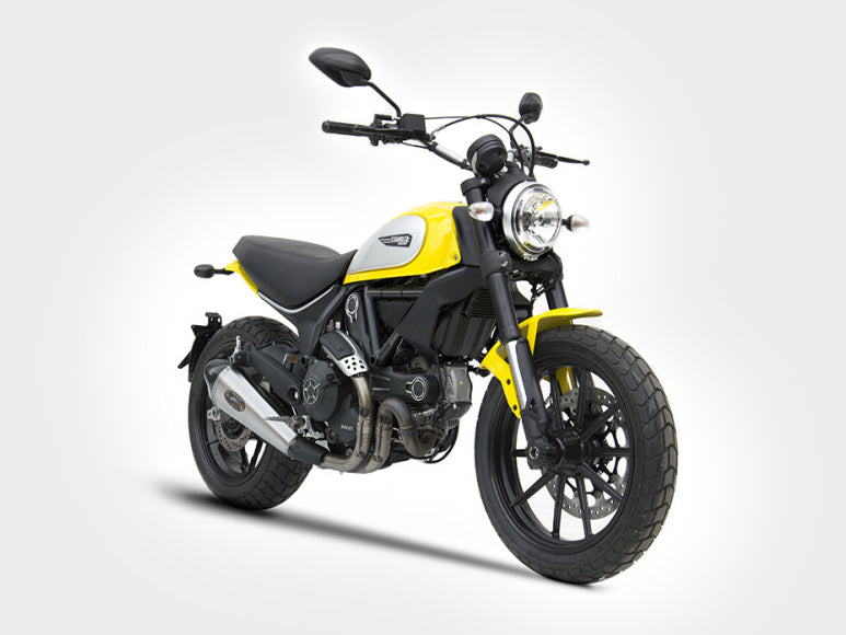 ZARD Ducati Scrambler 800 (15/22) Stainless Steel Slip-on Exhaust – Accessories in the 2WheelsHero Motorcycle Aftermarket Accessories and Parts Online Shop