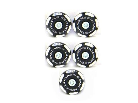 TTHM02 - DUCABIKE Ducati Hypermotard 796/1100 Frame Plugs (bi-color) – Accessories in the Motodeal Motorcycle Aftermarket Accessories and Parts Online Shop