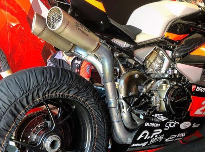 Spark KTM 1290 Super Duke R Double Grid-O Full Titanium Exhaust System  (2020+): MOTO-D Racing