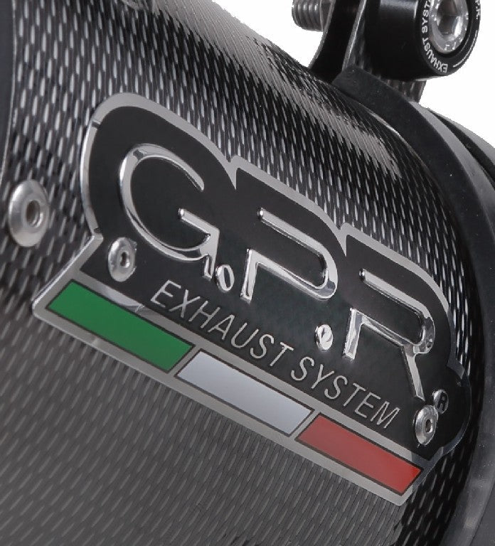 GPR Honda CB650F Full Exhaust System "GPE Anniversary Poppy" (EU homologated)