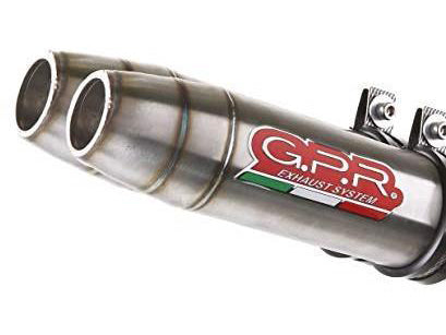 GPR Ducati Monster 796 Dual Slip-on Exhaust "Deeptone Inox" (EU homologated)