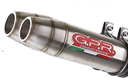 GPR Ducati Superbike 999 Dual Slip-on Exhaust "Deeptone Inox" (EU homologated)