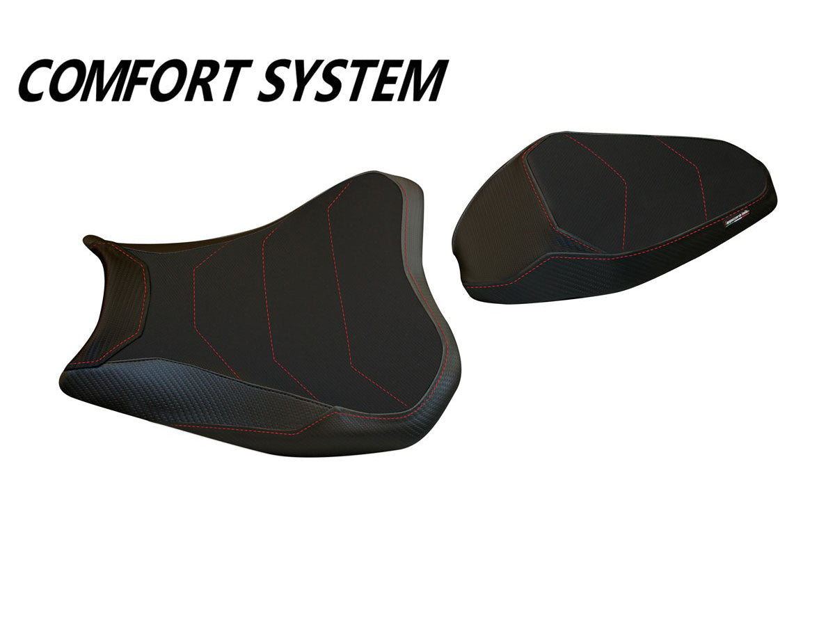 TAPPEZZERIA ITALIA Kawasaki Z900 Comfort Seat Cover "Bran Total Black"