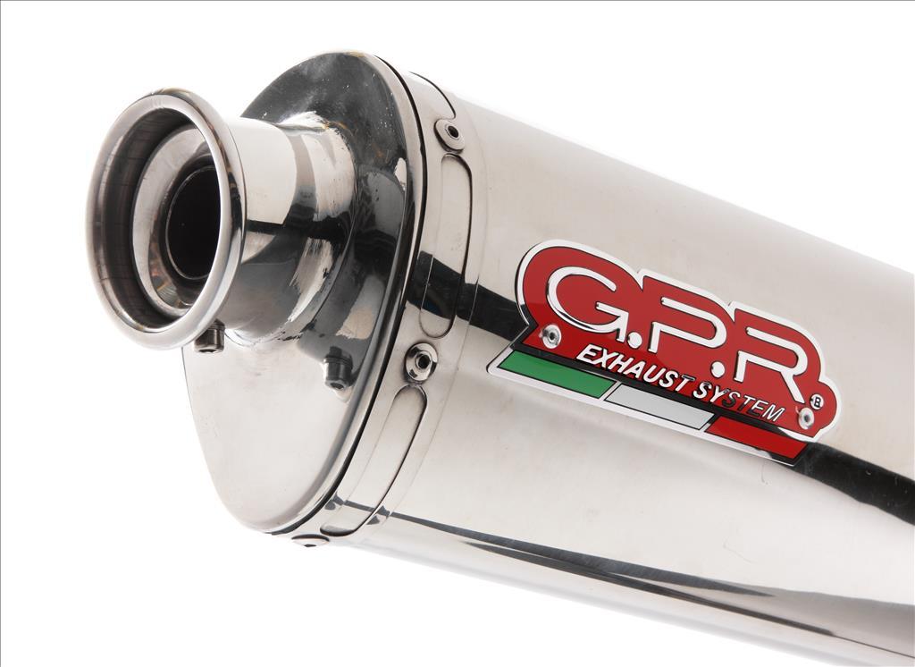 GPR Kawasaki KLZ 1000 Versys (15/16) Slip-on Exhaust "Trioval" (EU homologated)