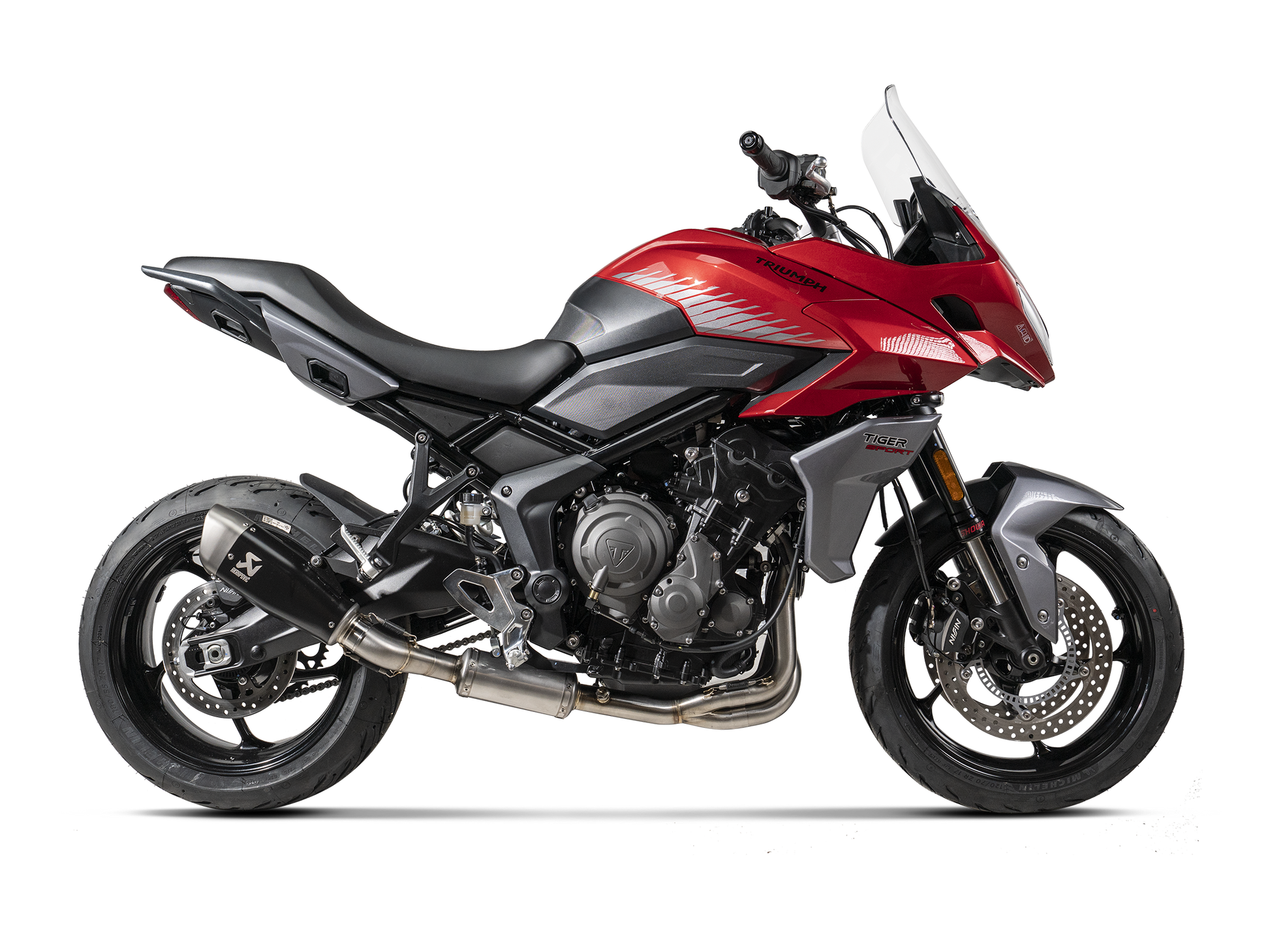 AKRAPOVIC S-T6R2-CQTBL Triumph 660 Daytona / Tiger Sport / Trident Full Exhaust System "Racing Line" (titanium) – Accessories in the 2WheelsHero Motorcycle Aftermarket Accessories and Parts Online Shop