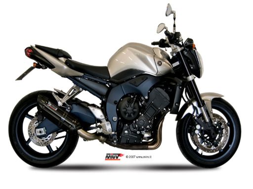 MIVV Y.023 YAMAHA FZ1 / FZ1 FAZER (2006 - 2016) Slip On Exhaust "SUONO" (Black; approved) – Accessories in the 2WheelsHero Motorcycle Aftermarket Accessories and Parts Online Shop