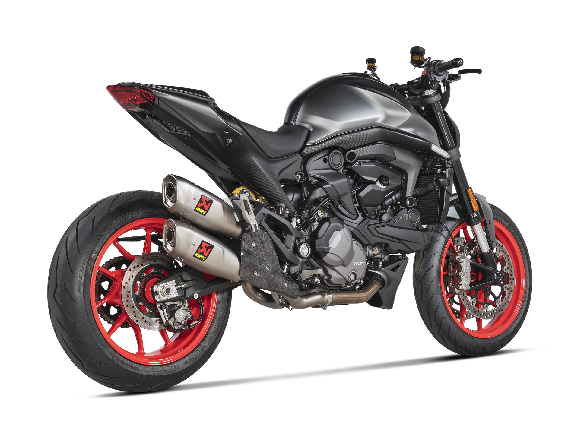 AKRAPOVIC L-D9SO1 Ducati Monster 950 (2024+) Optional Exhaust Collector (SS, racing) – Accessories in the 2WheelsHero Motorcycle Aftermarket Accessories and Parts Online Shop