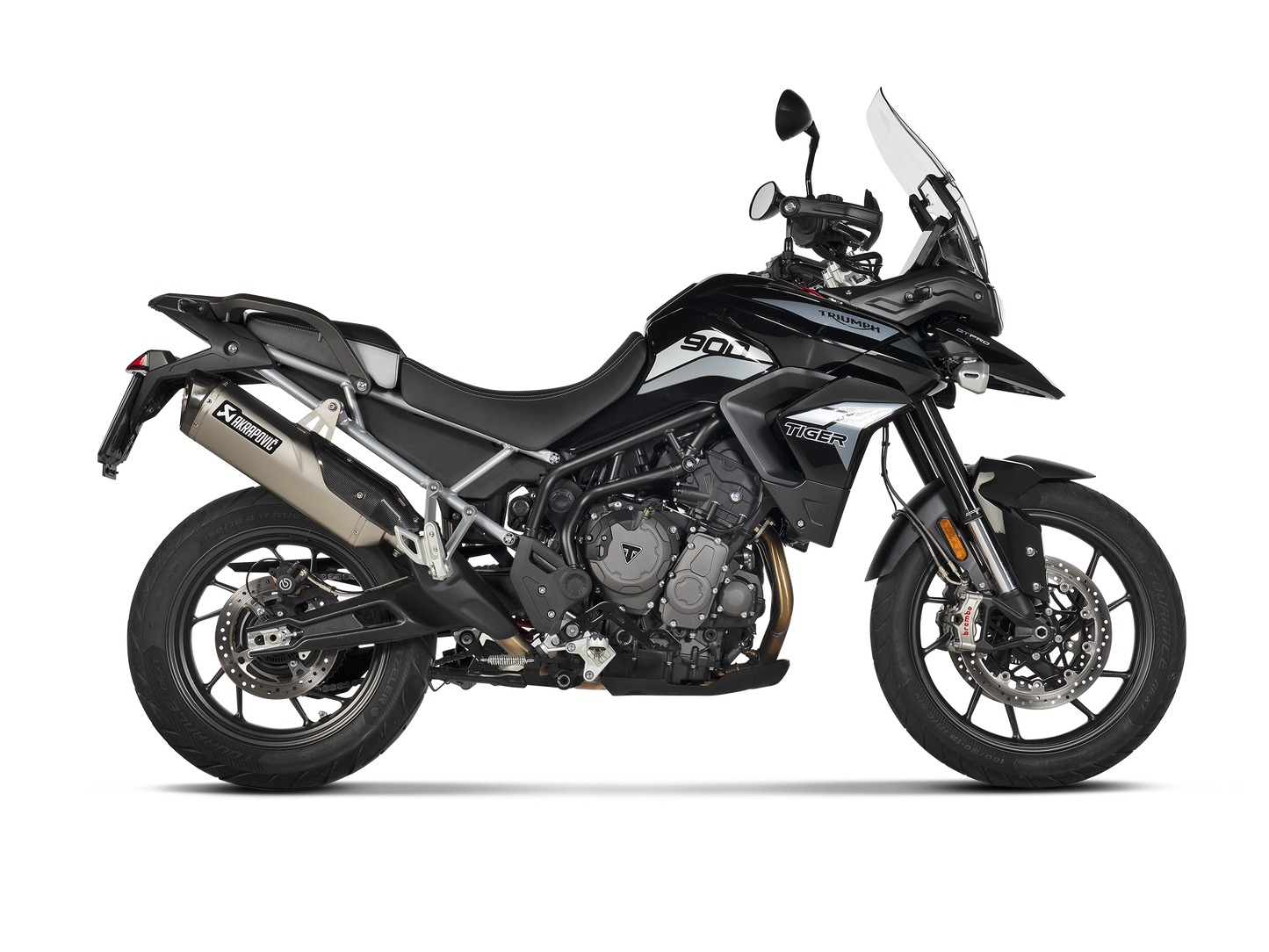 AKRAPOVIC S-T9SO3-HRT Triumph Tiger 850 / 900 (2023+) Slip-On Exhaust (titanium) – Accessories in the 2WheelsHero Motorcycle Aftermarket Accessories and Parts Online Shop
