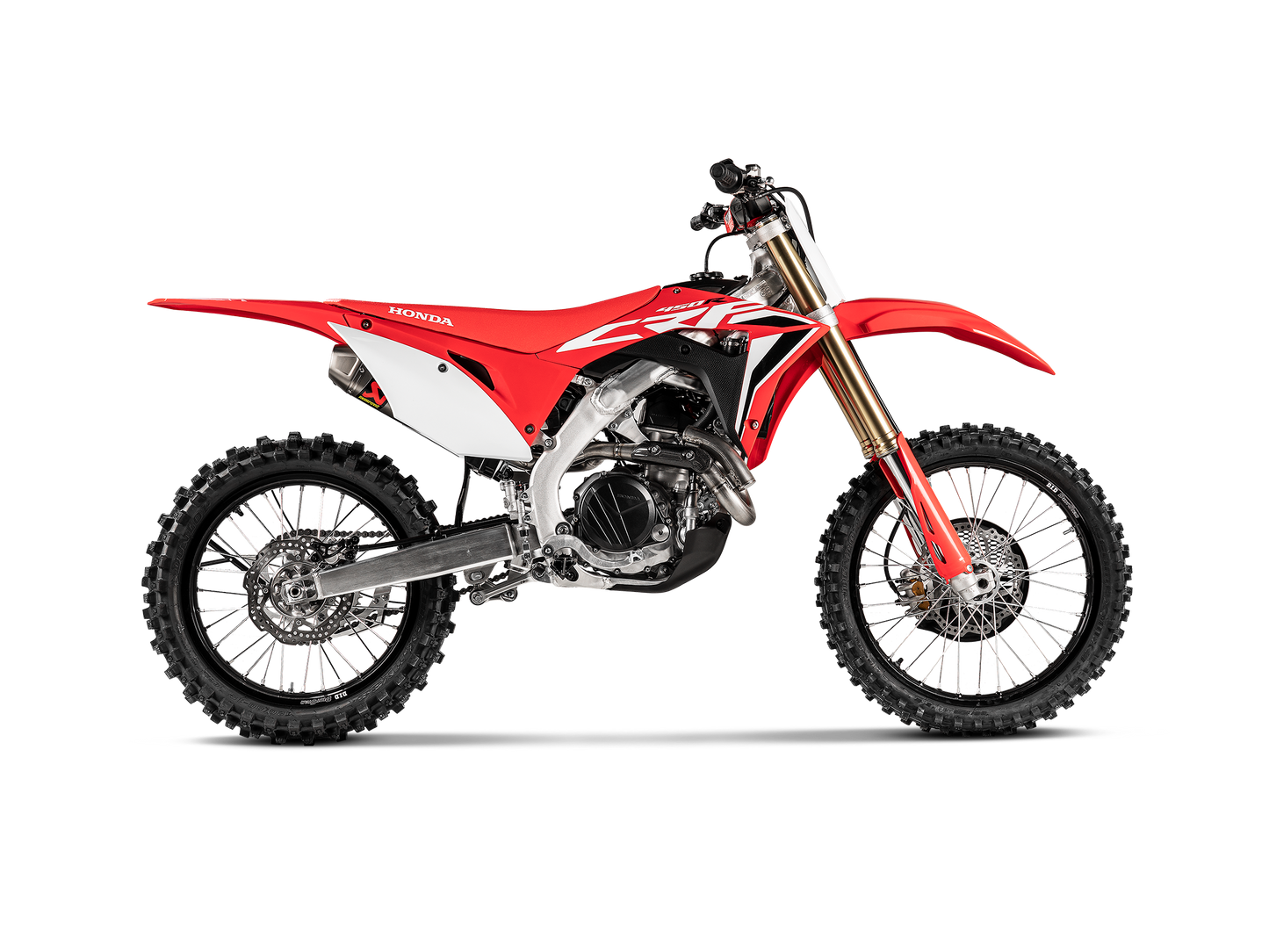 AKRAPOVIC S-H4MR16-CIQTA Honda CRF450R / 450RX (2020+) Exhaust System "Racing Line"(titanium) – Accessories in the 2WheelsHero Motorcycle Aftermarket Accessories and Parts Online Shop