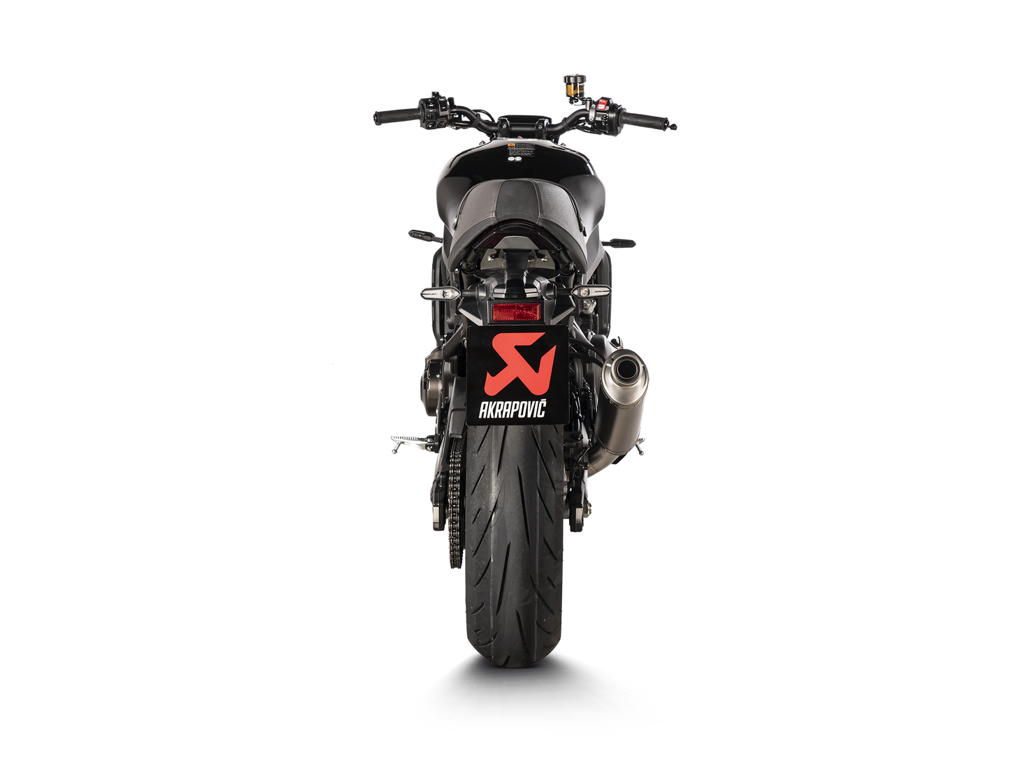 AKRAPOVIC S-Y9R16-HDT/2 Yamaha XSR 900 / GP (2025+) Exhaust System "Racing Line" (titanium) – Accessories in the 2WheelsHero Motorcycle Aftermarket Accessories and Parts Online Shop
