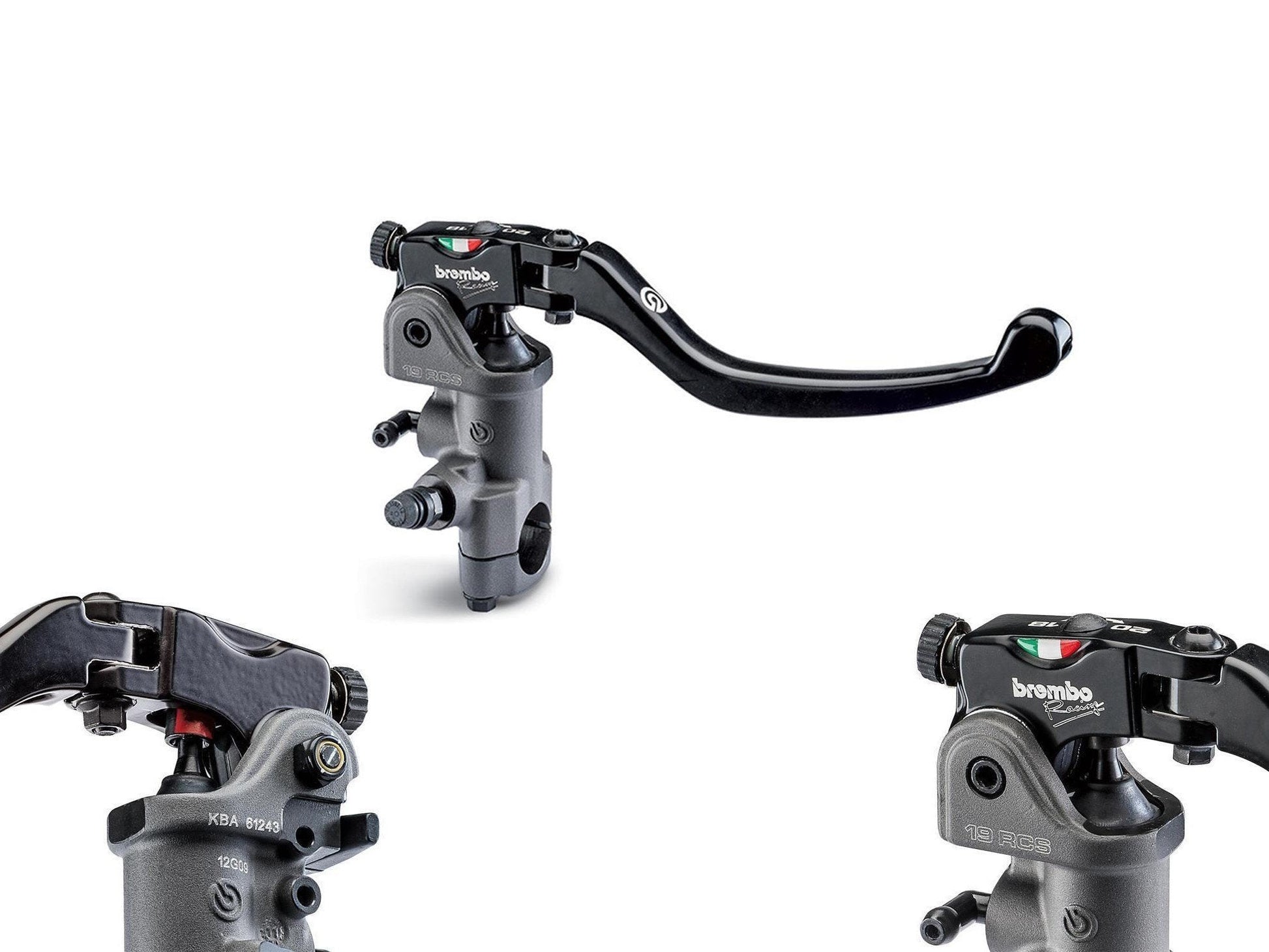 BREMBO Radial Brake Master Cylinder 17RCS "Fold-Up" (18-20 mm ratio) – Accessories in the Motodeal Motorcycle Aftermarket Accessories and Parts Online Shop