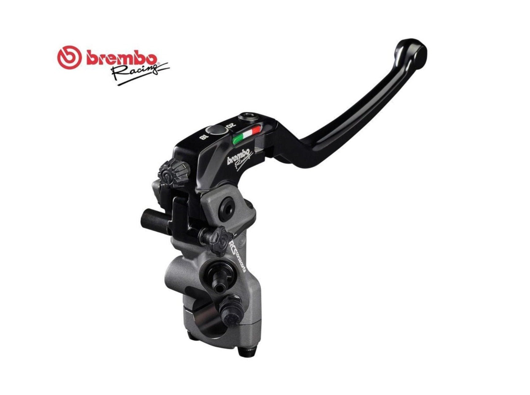 BREMBO Radial Brake Master Cylinder 19RCS "Corsa Corta" (18-20 mm ratio) – Accessories in the Motodeal Motorcycle Aftermarket Accessories and Parts Online Shop