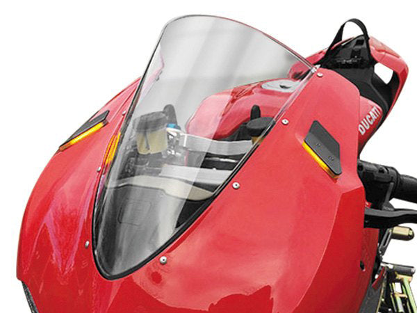 NEW RAGE CYCLES Ducati Panigale 1299 LED Mirror Block-off Turn Signals – Accessories in the 2WheelsHero Motorcycle Aftermarket Accessories and Parts Online Shop