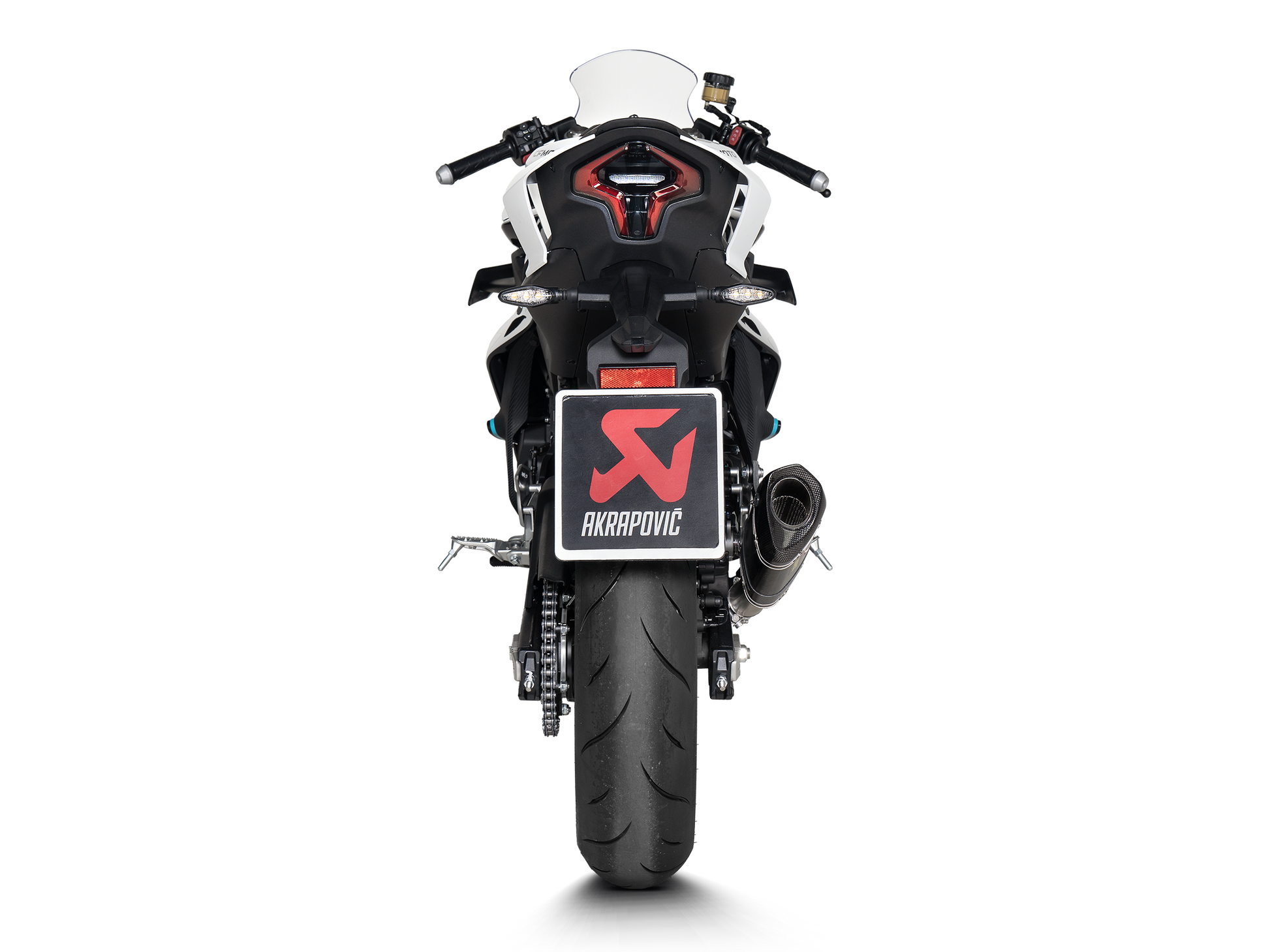 AKRAPOVIC P-X342 CFMOTO 450SR / 450NK (2024+) Muffler Bracket (aluminium) – Accessories in the 2WheelsHero Motorcycle Aftermarket Accessories and Parts Online Shop