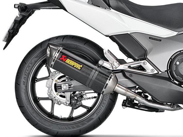 AKRAPOVIC S-H7SO2-HRC Honda Integra (2020+) Slip-On Exhaust (carbon) – Accessories in the 2WheelsHero Motorcycle Aftermarket Accessories and Parts Online Shop