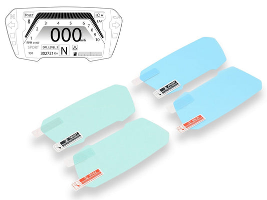 DP009 - CNC RACING Ducati Diavel/XDiavel Dashboard Screen Protectors kit – Accessories in the Motodeal Motorcycle Aftermarket Accessories and Parts Online Shop