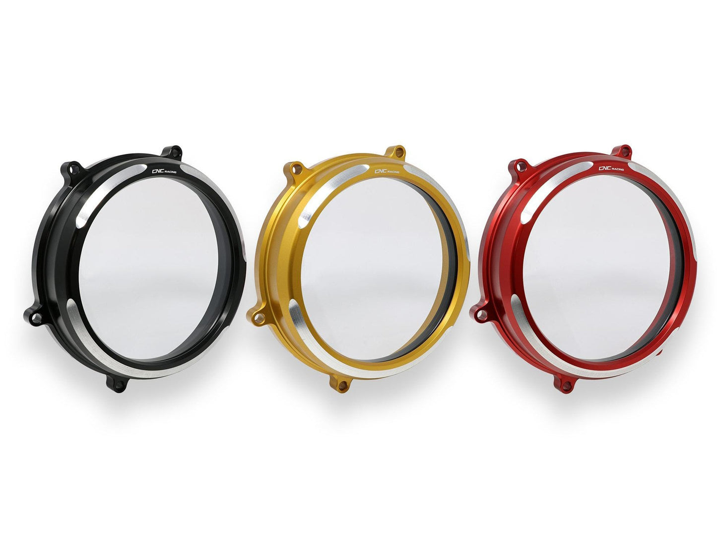 CA200 - CNC RACING Ducati Panigale 959 / 1299 / 1199 (12/19) Clear Clutch Cover (bi-color) – Accessories in the Motodeal Motorcycle Aftermarket Accessories and Parts Online Shop
