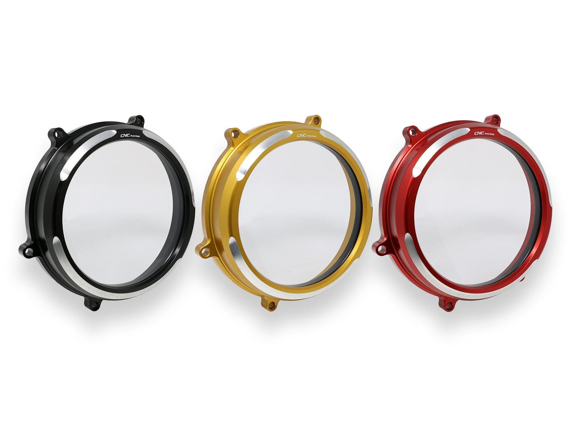 CA200 - CNC RACING Ducati Panigale 959 / 1299 / 1199 (12/19) Clear Clutch Cover (bi-color) – Accessories in the Motodeal Motorcycle Aftermarket Accessories and Parts Online Shop