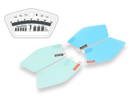 DP005 - CNC RACING Ducati Streetfighter Dashboard Screen Protectors kit – Accessories in the Motodeal Motorcycle Aftermarket Accessories and Parts Online Shop