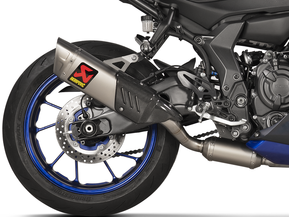 AKRAPOVIC S-Y7R12-APT Yamaha YZF-R7 (2025+) Exhaust System "Racing Line" (titanium) – Accessories in the 2WheelsHero Motorcycle Aftermarket Accessories and Parts Online Shop