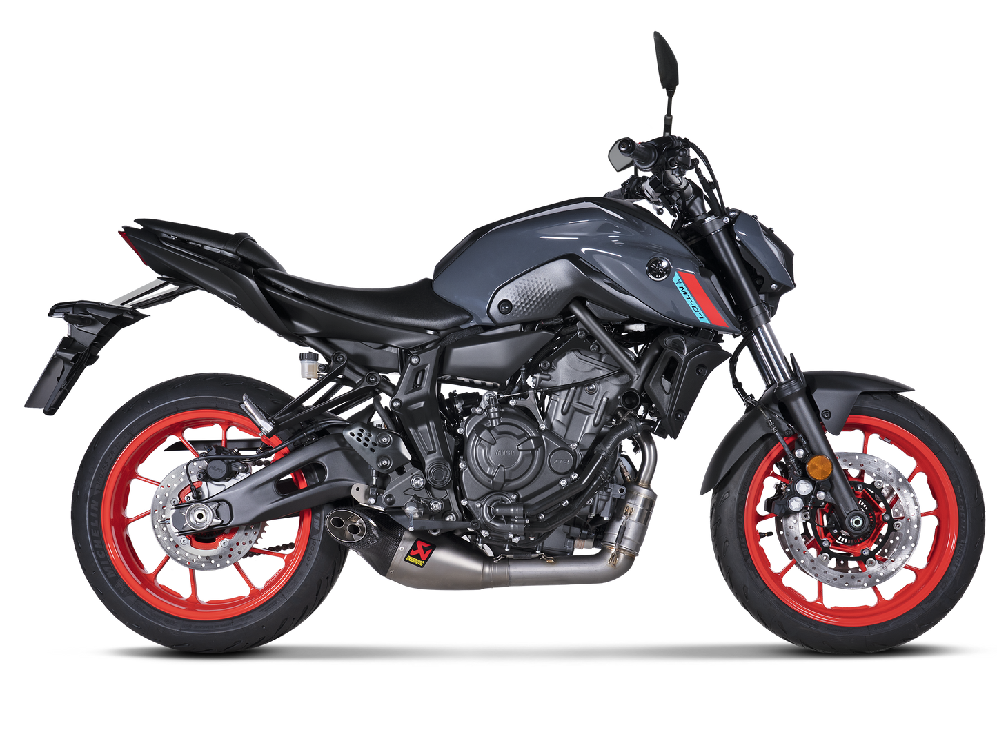 AKRAPOVIC S-Y7R8-HEGEHT-1 Yamaha MT-07 / Tracer 7 / XSR700 Exhaust System "Racing Line" (titanium) – Accessories in the 2WheelsHero Motorcycle Aftermarket Accessories and Parts Online Shop