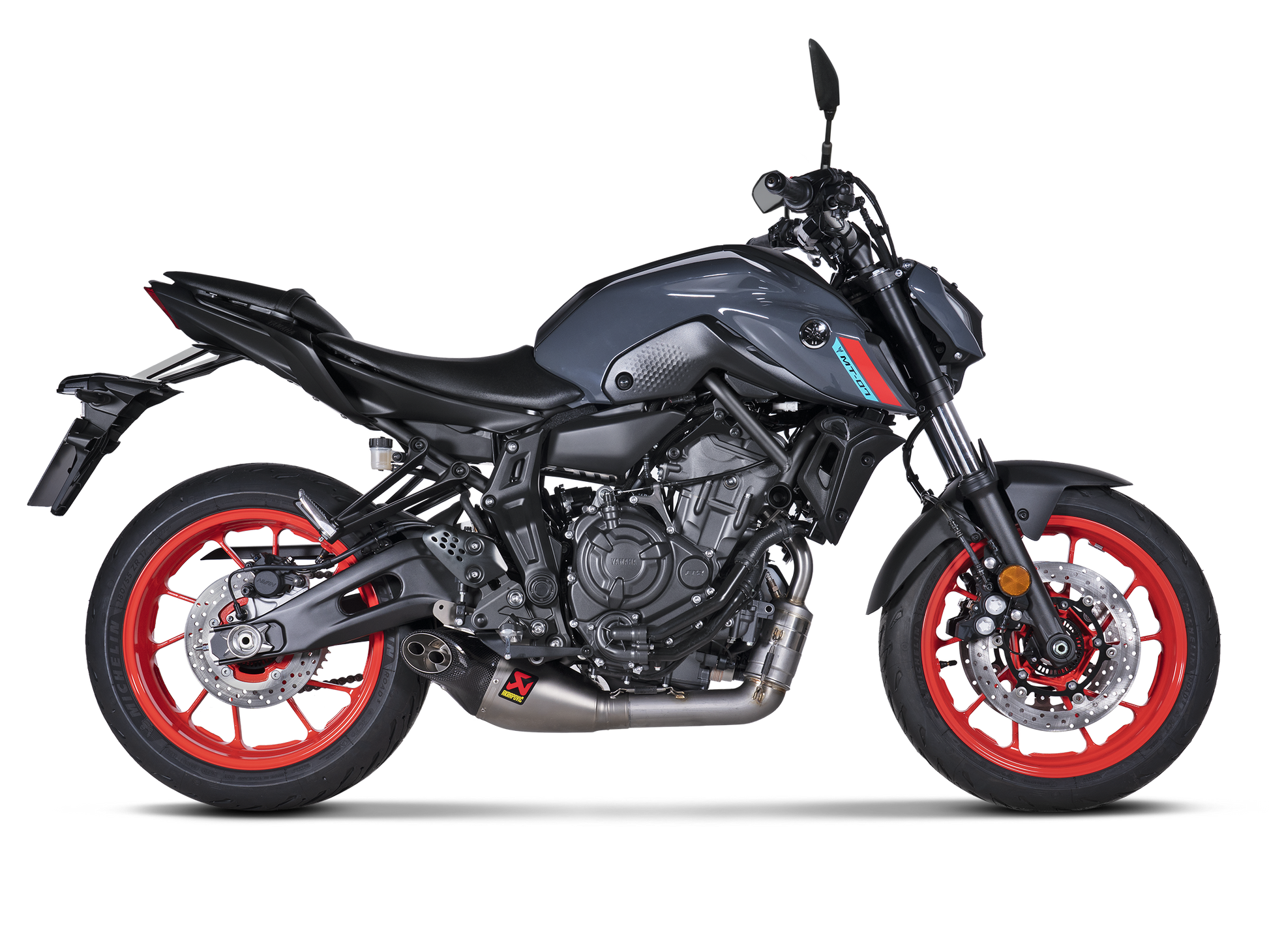 AKRAPOVIC S-Y7R8-HEGEHT/1 Yamaha XSR 700 / XTribute (2024+) Exhaust System "Racing Line" (titanium) – Accessories in the 2WheelsHero Motorcycle Aftermarket Accessories and Parts Online Shop