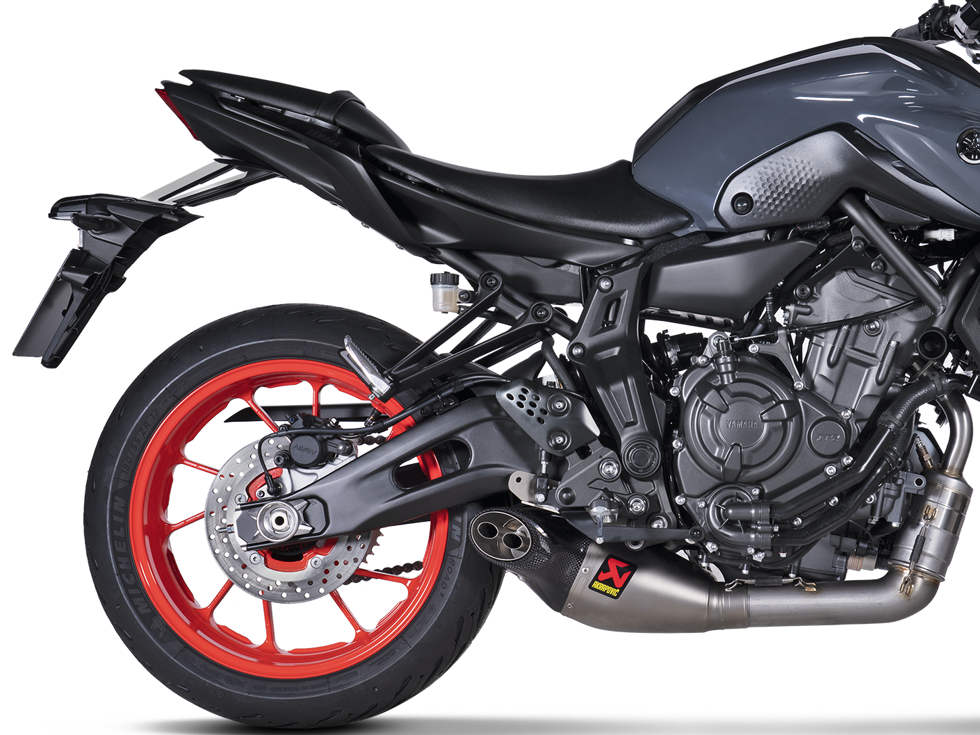 AKRAPOVIC S-Y7R8-HEGEHT/1 Yamaha MT-07 / FZ-07 (2024+) Exhaust System "Racing Line" (titanium) – Accessories in the 2WheelsHero Motorcycle Aftermarket Accessories and Parts Online Shop