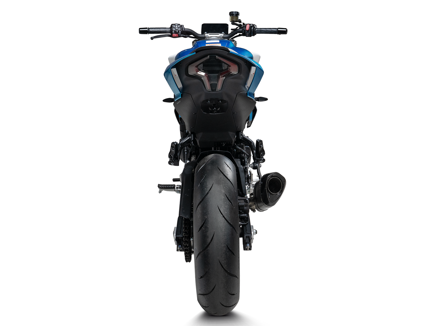 AKRAPOVIC P-X342 CFMOTO 450SR / 450NK (2024+) Muffler Bracket (aluminium) – Accessories in the 2WheelsHero Motorcycle Aftermarket Accessories and Parts Online Shop