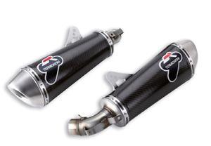 TERMIGNONI 013CR 96027509B Ducati Monster 1100 / 796/ 696 Carbon Dual Slip-on Exhaust (racing) – Accessories in Desmoheart – an Motorcycle Aftermarket Parts & Accessories Online Shop