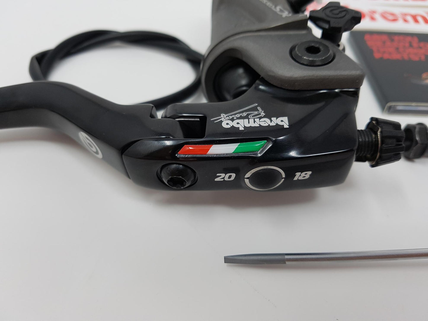 BREMBO Radial Brake Master Cylinder 19RCS "Corsa Corta" (18-20 mm ratio) – Accessories in the Motodeal Motorcycle Aftermarket Accessories and Parts Online Shop