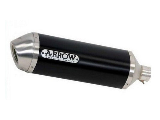 ARROW 71640MI+71804AON Honda CBR500R (16/18) Dark Aluminum Slip-on Exhaust "Race Tech" – Accessories in the 2WheelsHero Motorcycle Aftermarket Accessories and Parts Online Shop