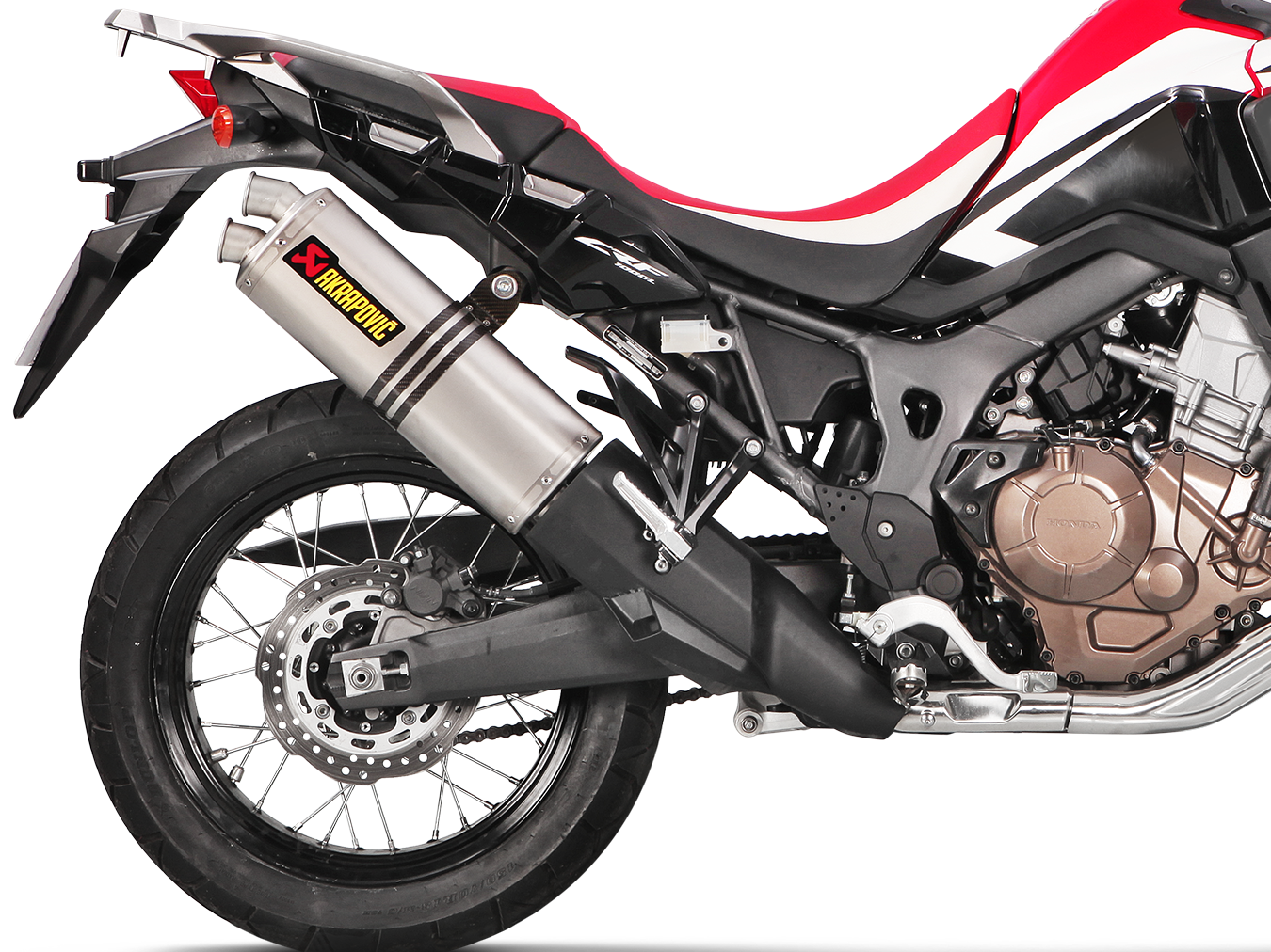 AKRAPOVIC S-H10SO22-HWT Honda CRF1000L Africa Twin/  Adventure Sports (2019+) Slip-on Exhaust (titanium) – Accessories in the 2WheelsHero Motorcycle Aftermarket Accessories and Parts Online Shop
