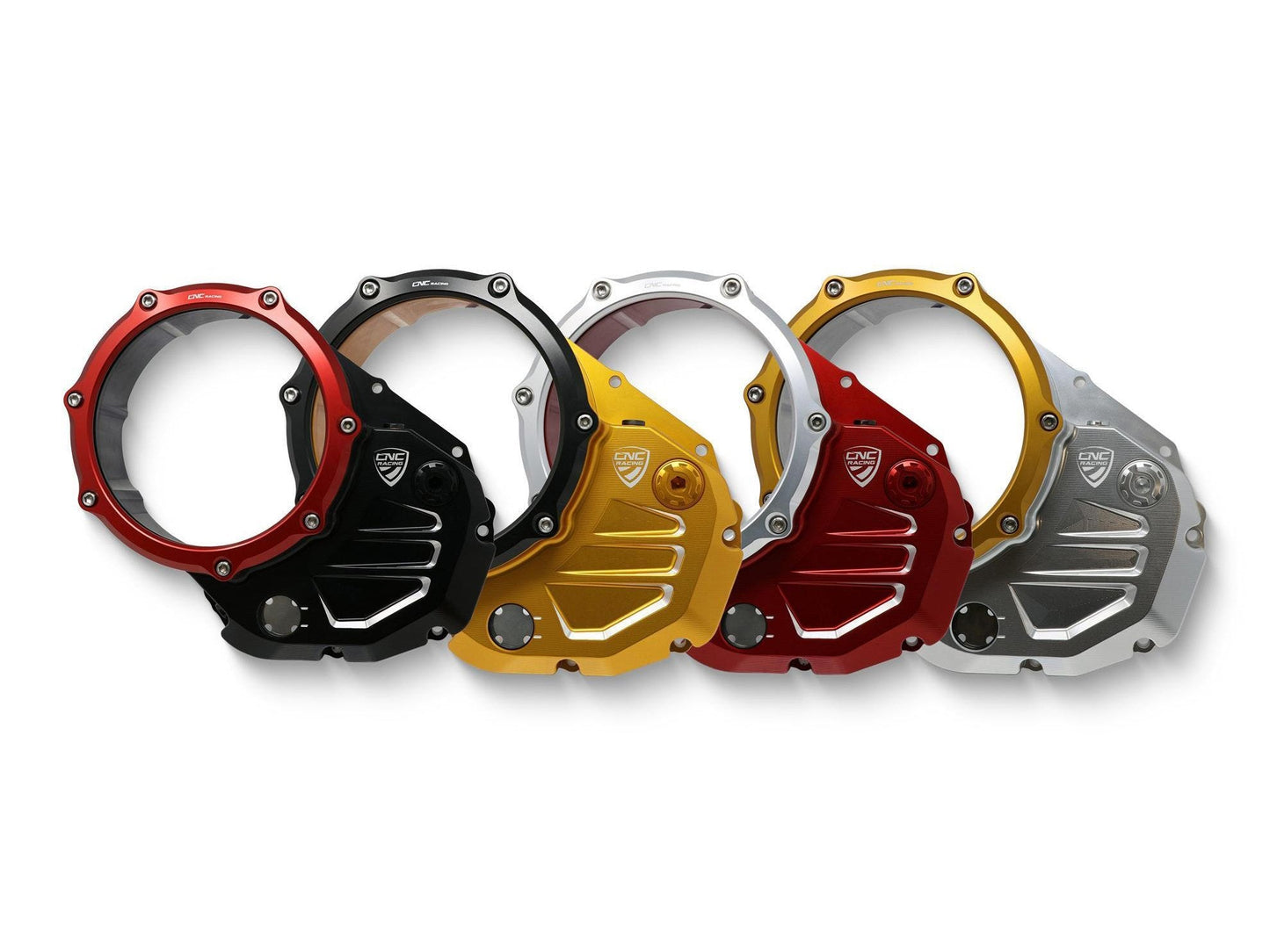 CA502 - CNC RACING Ducati Oil Bath Clear Clutch Cover – Accessories in the Motodeal Motorcycle Aftermarket Accessories and Parts Online Shop