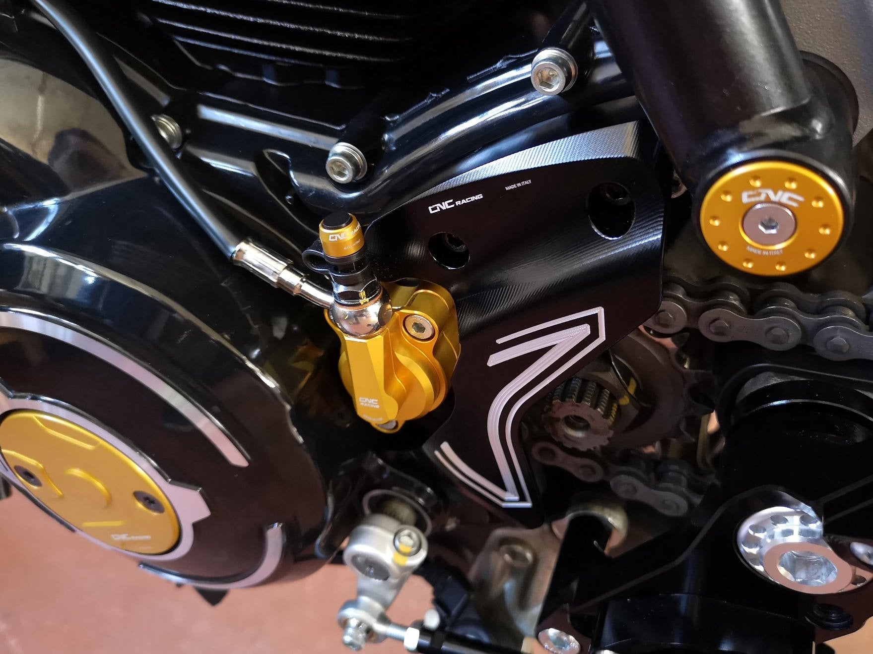 CP174 - CNC RACING Ducati Front Sprocket Cover – Accessories in the Motodeal Motorcycle Aftermarket Accessories and Parts Online Shop