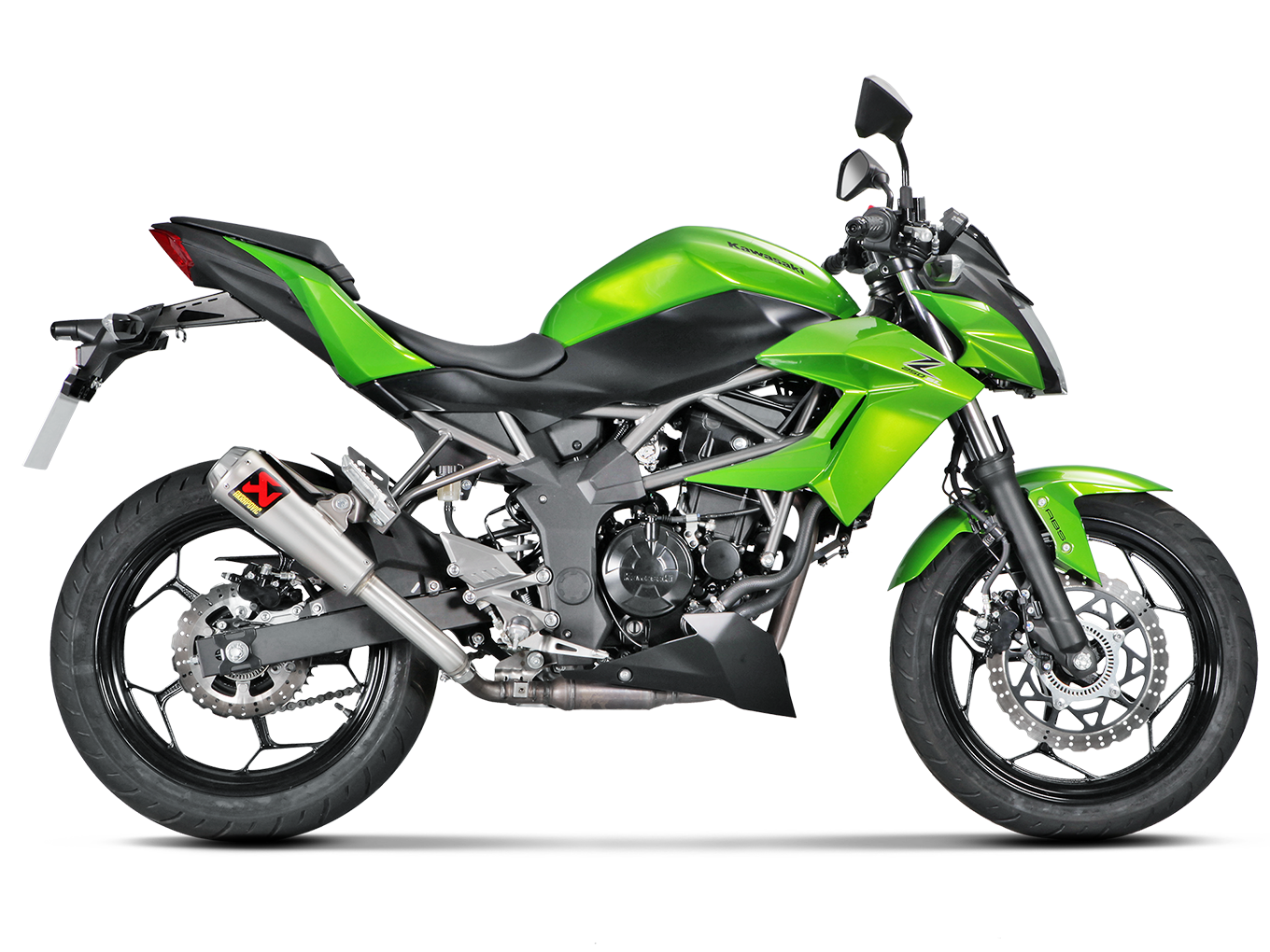 AKRAPOVIC S-K2SO8-CUBT Kawasaki Ninja 125 / Z125 / 250SL Slip-On Exhaust (titanium) – Accessories in the 2WheelsHero Motorcycle Aftermarket Accessories and Parts Online Shop