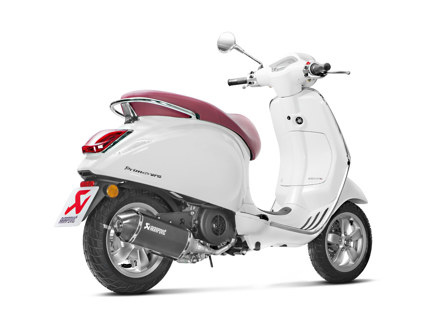 AKRAPOVIC S-VE125R2-HZBL Vespa Sprint 150ie 3V (2020+) Exhaust System "Racing Line" (SS) – Accessories in the 2WheelsHero Motorcycle Aftermarket Accessories and Parts Online Shop