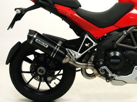 ARROW 71429MI+71768MK Ducati Multistrada 1200 (10/14) Full Exhaust System "Competition Evo Race-Tech" (carbon; racing) – Accessories in the 2WheelsHero Motorcycle Aftermarket Accessories and Parts Online Shop