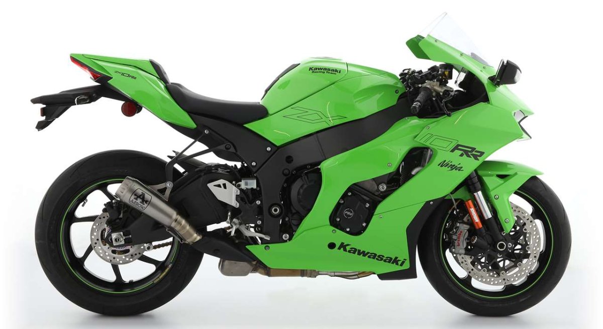 ARROW 71215HCPF Kawasaki ZX10R/RR (2021+) Titanium Slip-on Exhaust "Pro-Race" (racing) – Accessories in the 2WheelsHero Motorcycle Aftermarket Accessories and Parts Online Shop