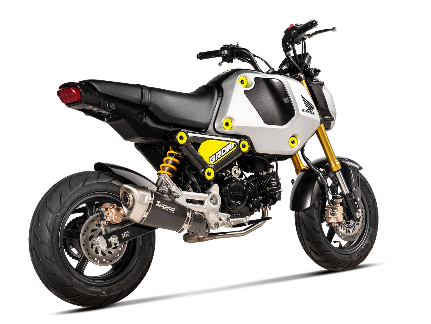 AKRAPOVIC P-HSH125SO1 Honda MSX125 / Grom (2025+) Heat Shield (carbon) – Accessories in the 2WheelsHero Motorcycle Aftermarket Accessories and Parts Online Shop