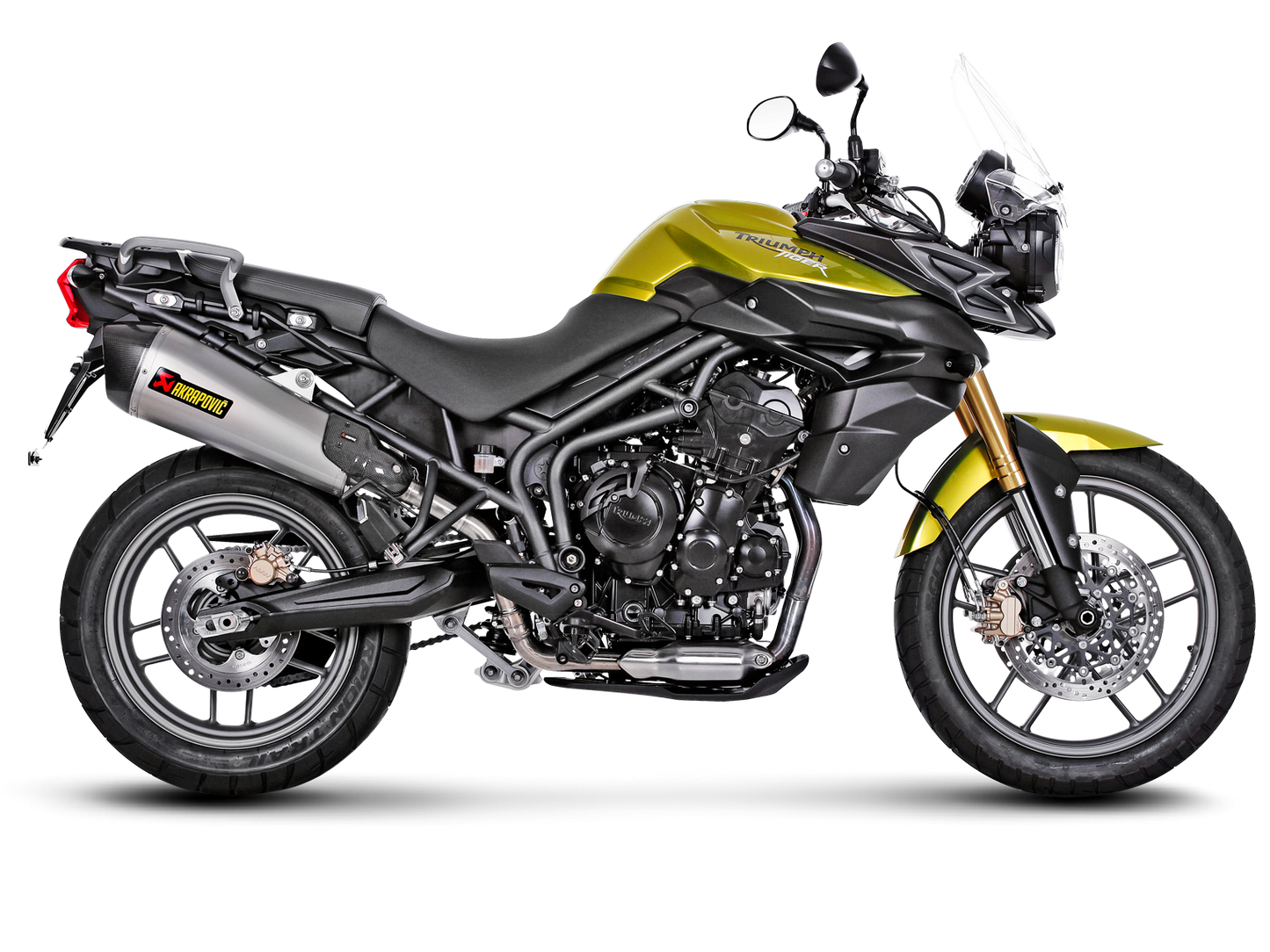 AKRAPOVIC S-T800SO1-HZAAT Triumph Tiger 800 (2016+) Slip-On Exhaust (titanium) – Accessories in the 2WheelsHero Motorcycle Aftermarket Accessories and Parts Online Shop