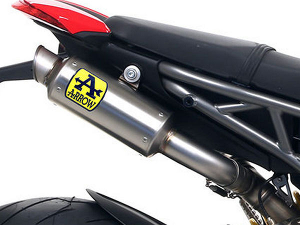 ARROW 71552GP Ducati Hypermotard 950 (19/21) Slip-on Exhaust "GP2" (titanium) – Accessories in the 2WheelsHero Motorcycle Aftermarket Accessories and Parts Online Shop