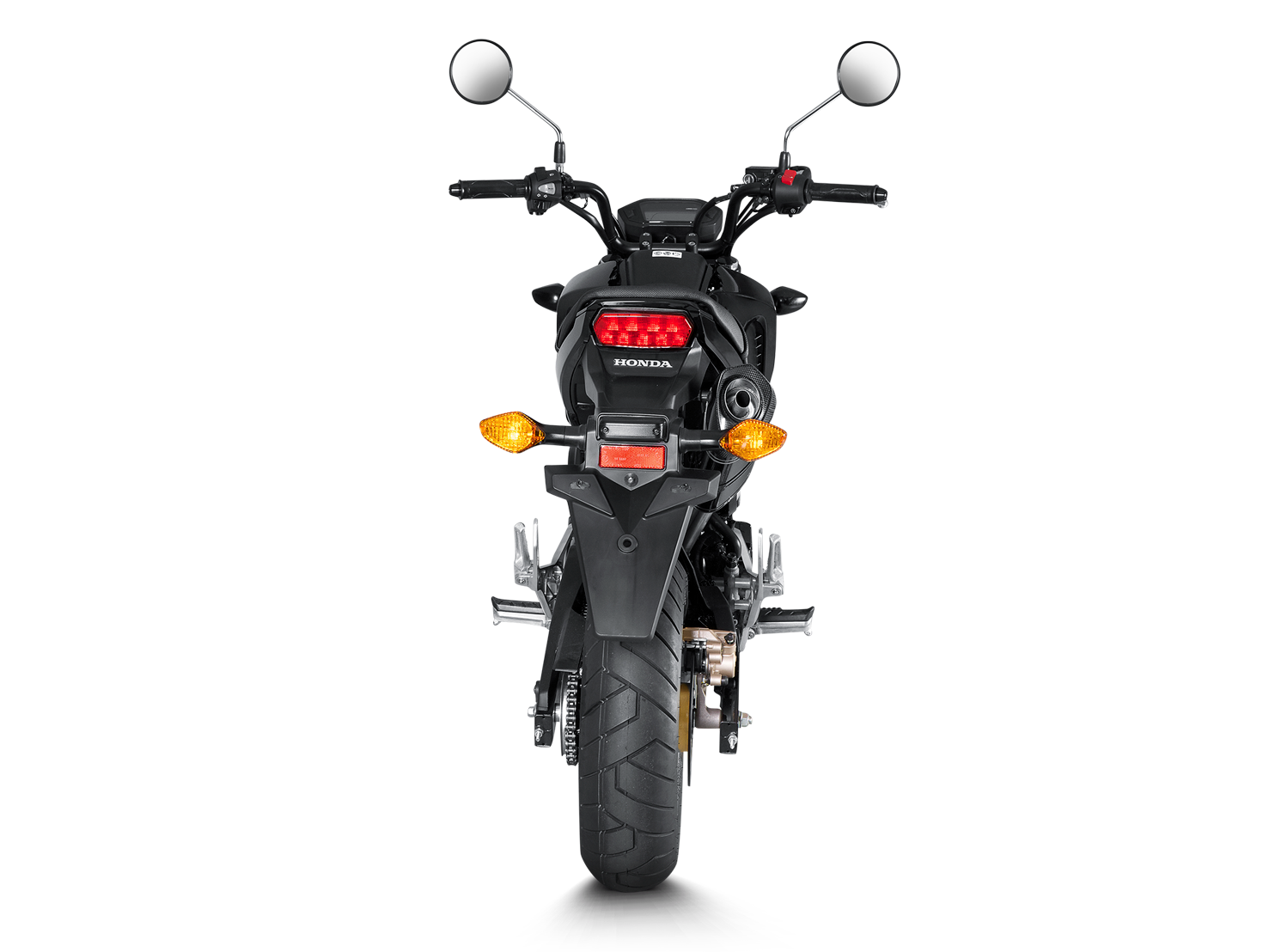 AKRAPOVIC S-H125SO1-HAPC Honda MSX125 / Grom (2015+) Slip-on Exhaust (carbon) – Accessories in the 2WheelsHero Motorcycle Aftermarket Accessories and Parts Online Shop