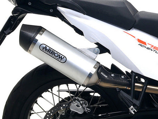 ARROW 71904AK KTM 890 Adventure (2021+) Aluminum Slip-on Exhaust "Race Tech" – Accessories in the 2WheelsHero Motorcycle Aftermarket Accessories and Parts Online Shop