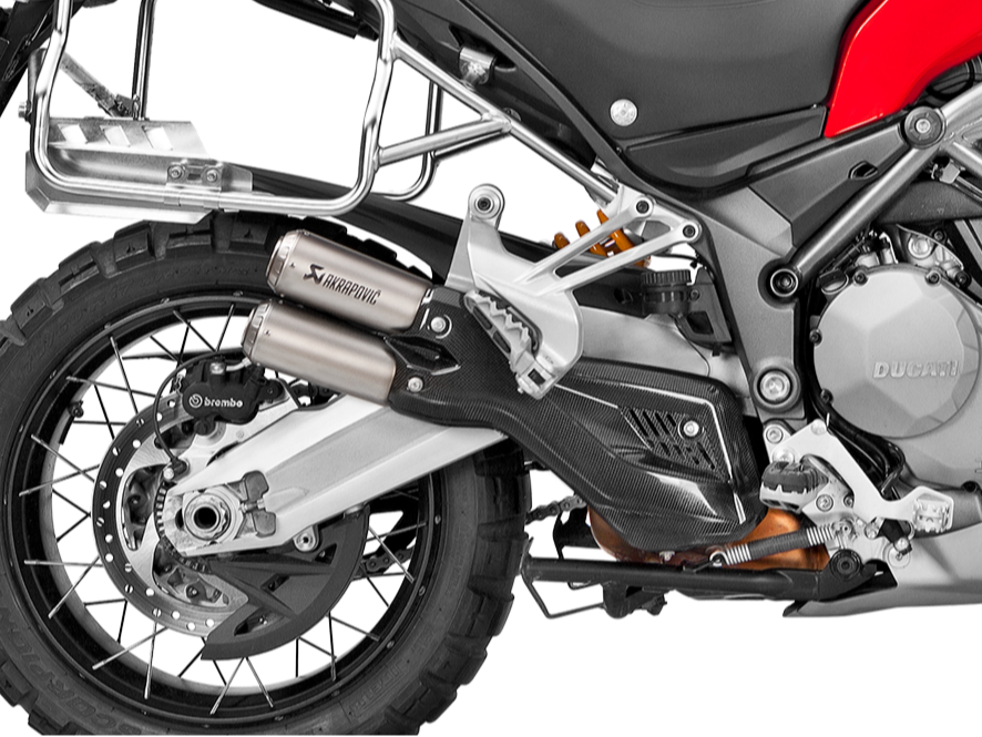 AKRAPOVIC S-D9SO10-HIFFT Ducati Multistrada Enduro (16/20) Slip-on Exhaust (titanium) – Accessories in the 2WheelsHero Motorcycle Aftermarket Accessories and Parts Online Shop