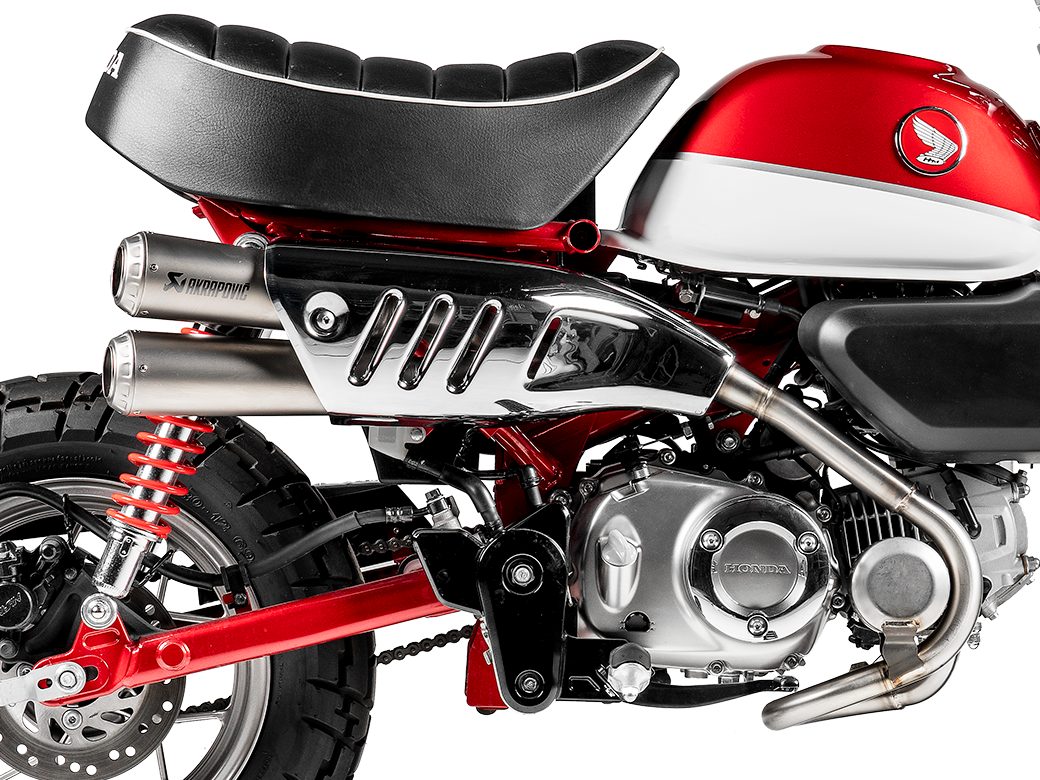 AKRAPOVIC E-H125R3 Honda Monkey (2025+) Optional Header (SS) – Accessories in the 2WheelsHero Motorcycle Aftermarket Accessories and Parts Online Shop