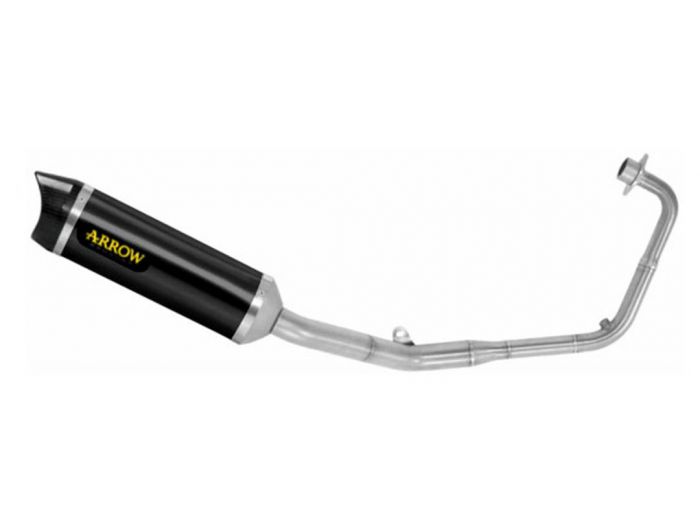 ARROW 51519AKNW Honda CB125R (2021+) Aluminum Full Exhaust System "Competition Evo Thunder" (racing) – Accessories in the 2WheelsHero Motorcycle Aftermarket Accessories and Parts Online Shop