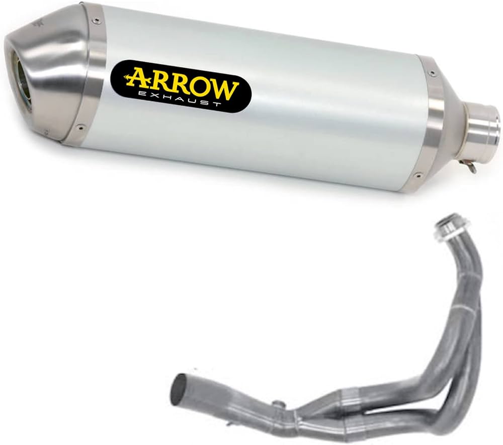 ARROW 71459MI+71854AO Kawasaki Versys 650 (2017+) Aluminum Full Exhaust System "Competition Evo Race-Tech" (racing) – Accessories in the 2WheelsHero Motorcycle Aftermarket Accessories and Parts Online Shop