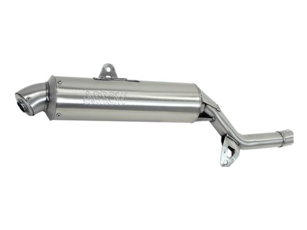 ARROW 72602PD Honda NX650 Dominator (1987+) Steel Slip-on Exhaust "Enduro" – Accessories in the 2WheelsHero Motorcycle Aftermarket Accessories and Parts Online Shop