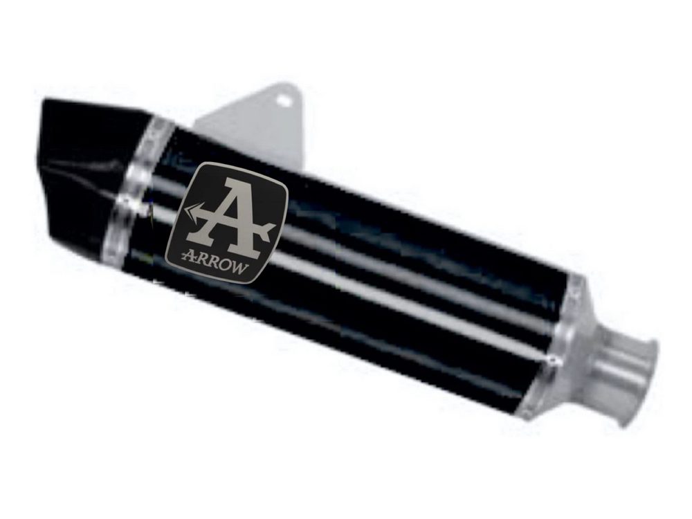 ARROW 71809AKN KTM 1290 Super Adventure (2015+) Dark Aluminum Slip-on Exhaust "Maxi Race Tech" – Accessories in the 2WheelsHero Motorcycle Aftermarket Accessories and Parts Online Shop